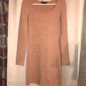 BCBG nude mini dress